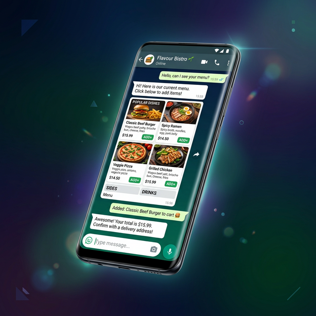 WhatsApp Food Order Flow