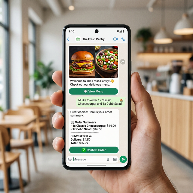 Customer Ordering Flow